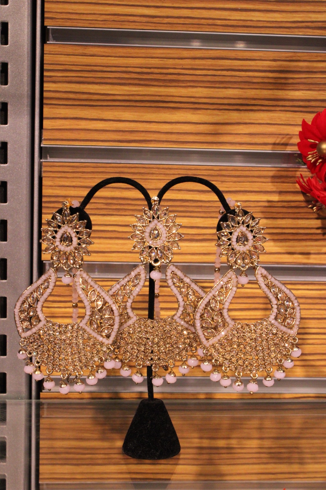 Earring with Maangtika