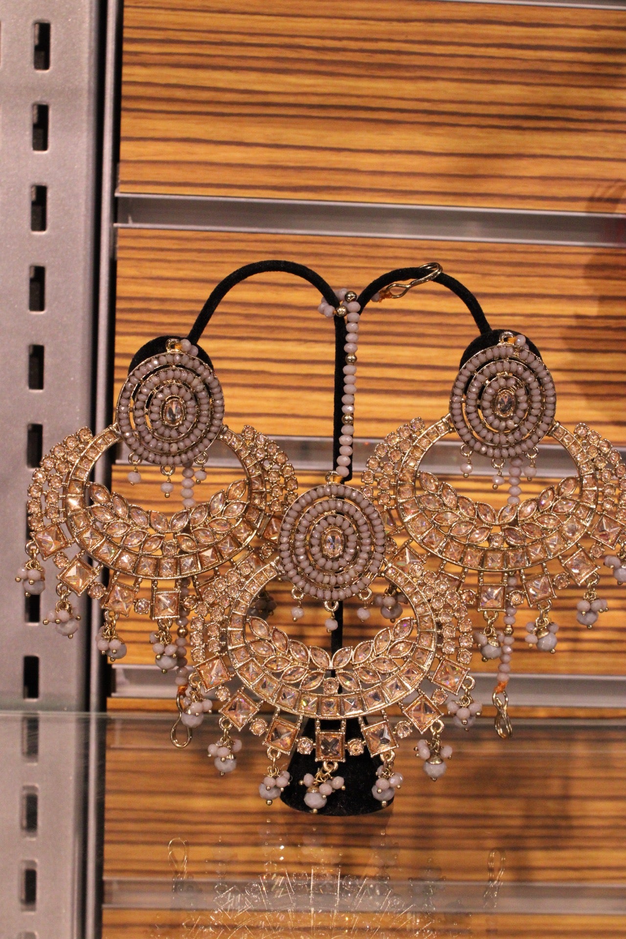 Earring with Maangtika